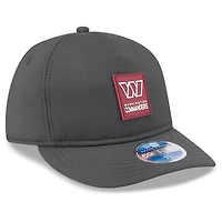 Men's New Era Charcoal Washington Commanders 2025 Sideline Cold Weather Retro Crown 59FIFTY Fitted Hat