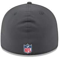 Men's New Era Charcoal Washington Commanders 2025 Sideline Cold Weather Retro Crown 59FIFTY Fitted Hat