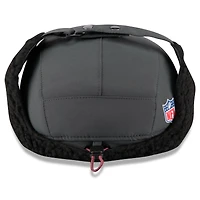 Men's New Era Charcoal Washington Commanders 2025 Sideline Cold Weather Runner Dog Ear Adjustable Hat