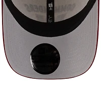 Men's New Era  Cream/Burgundy Washington Commanders 2025 NFL Draft 39THIRTY Flex Hat