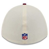 Men's New Era  Cream/Burgundy Washington Commanders 2026 NFL Training Camp 39THIRTY Flex Hat