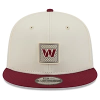 Men's New Era  Cream/Burgundy Washington Commanders 2026 NFL Training Camp 9FIFTY Snapback Hat