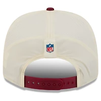 Men's New Era  Cream/Burgundy Washington Commanders 2026 NFL Training Camp 9SEVENTY Adjustable Hat