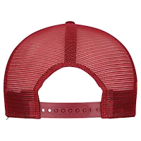 Casquette à visière plate New Era 9FIFTY à découpes crème/bordeaux pour homme des Washington Commanders