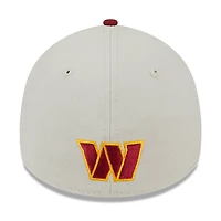 Casquette New Era Flex crème Washington Commanders 2023 NFL Draft 39THIRTY pour homme