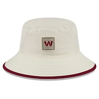 Men's New Era  Cream Washington Commanders 2026 NFL Training Camp Sport Bucket Hat