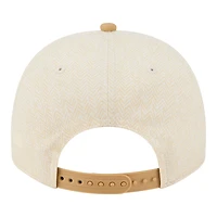 Casquette snapback New Era crème Washington Commanders à chevrons 9FIFTY pour homme