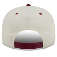 Casquette snapback New Era crème Washington Commanders oversize à slogan 9FIFTY pour homme