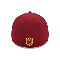 Casquette Flex 39THIRTY Shattered Washington Commanders New Era pour homme, or/bourgogne