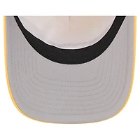 Men's New Era  Gold Washington Commanders  Linear A-Frame 9FORTY Adjustable Hat