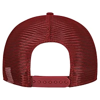 Casquette snapback 9FIFTY grise/bordeaux pour homme des Washington Commanders de New Era