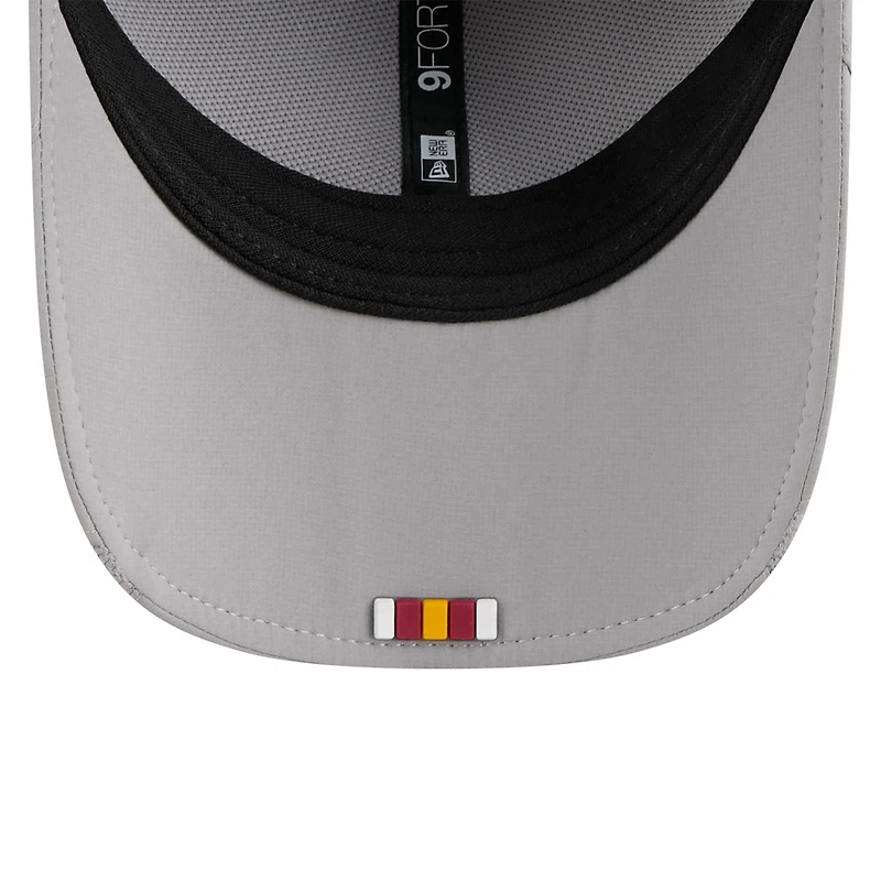 Men's New Era Gray Washington Commanders 2025 Sideline  M-Crown 9FORTY Adjustable Hat