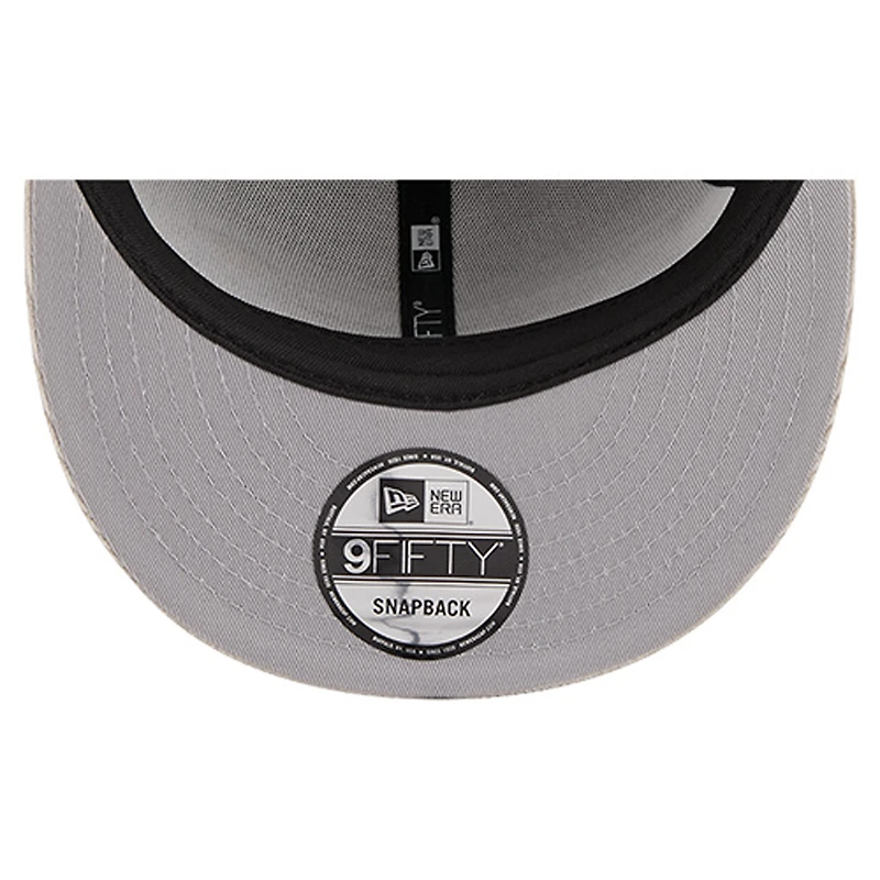 Men's New Era Gray Washington Commanders Cord Rope Corduroy 9FIFTY Snapback Hat