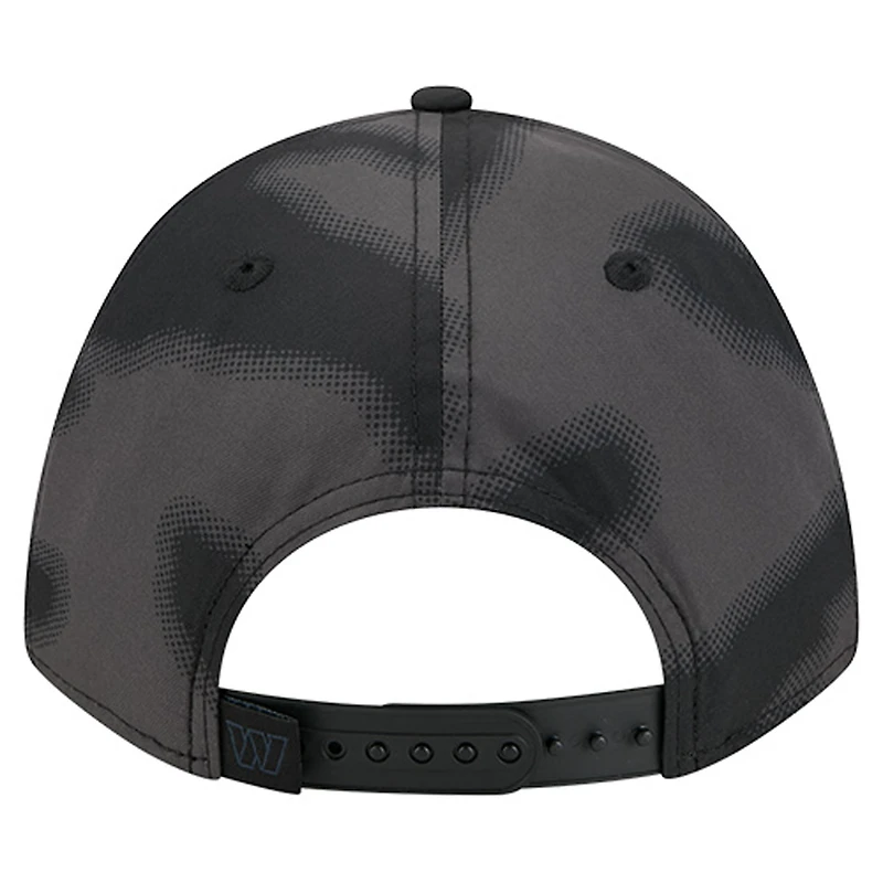 Men's New Era Gray Washington Commanders Halftone Camo 9FORTY Hat