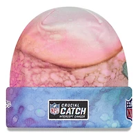 Casquette Crucial Catch Washington Commanders 2022 NFL New Era pour homme - Rose - Tuque en tricot à revers