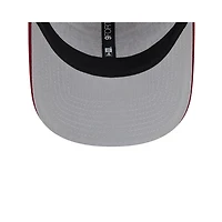 Casquette réglable New Era Stone/Bourgogne Washington Commanders 2023 NFL Draft 9FORTY pour homme