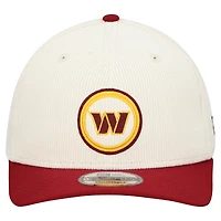 Men's New Era  Stone Washington Commanders  Loyal Corduroy 9SEVENTY Adjustable Hat