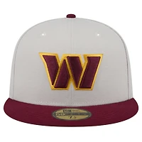 Casquette ajustée 59FIFTY Washington Commanders Stoney New Era pour hommes