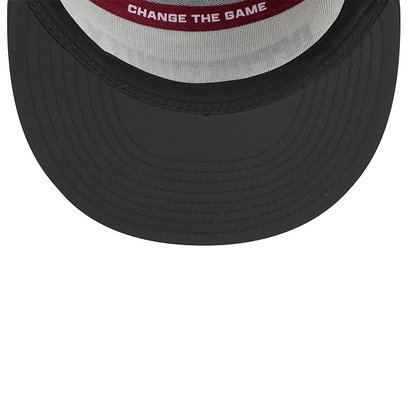 Men's New Era White/Black Washington Commanders 2025 Inspire Change Split Panel 9FIFTY Snapback Hat