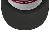 Men's New Era White/Black Washington Commanders 2025 Inspire Change Split Panel 9FIFTY Snapback Hat