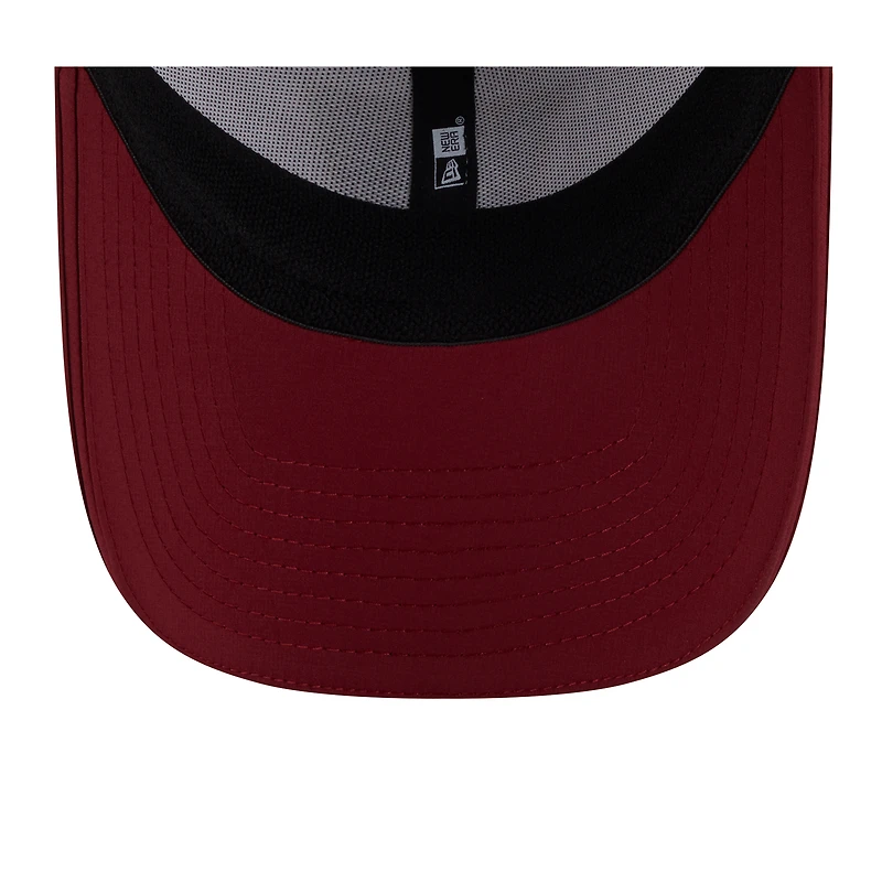 Men's New Era White/Burgundy Washington Commanders 2025 NFL Training Camp 39THIRTY Flex Hat
