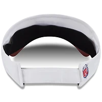 Casquette à visière ajustable New Era blanche/bordeaux pour homme, Washington Commanders 2025 NFL Training Camp