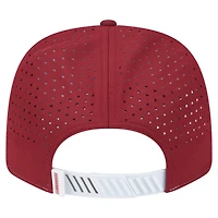 Casquette ajustable 9SEVENTY Washington Commanders Established Patch pour homme New Era blanc/bordeaux