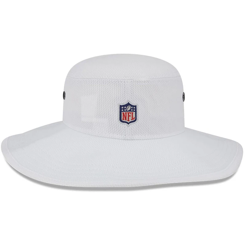 Men's New Era White Washington Commanders 2023 NFL Training Camp Panama Bucket Hat