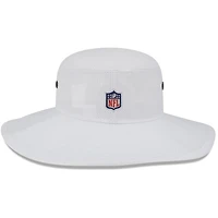 Men's New Era White Washington Commanders 2023 NFL Training Camp Panama Bucket Hat