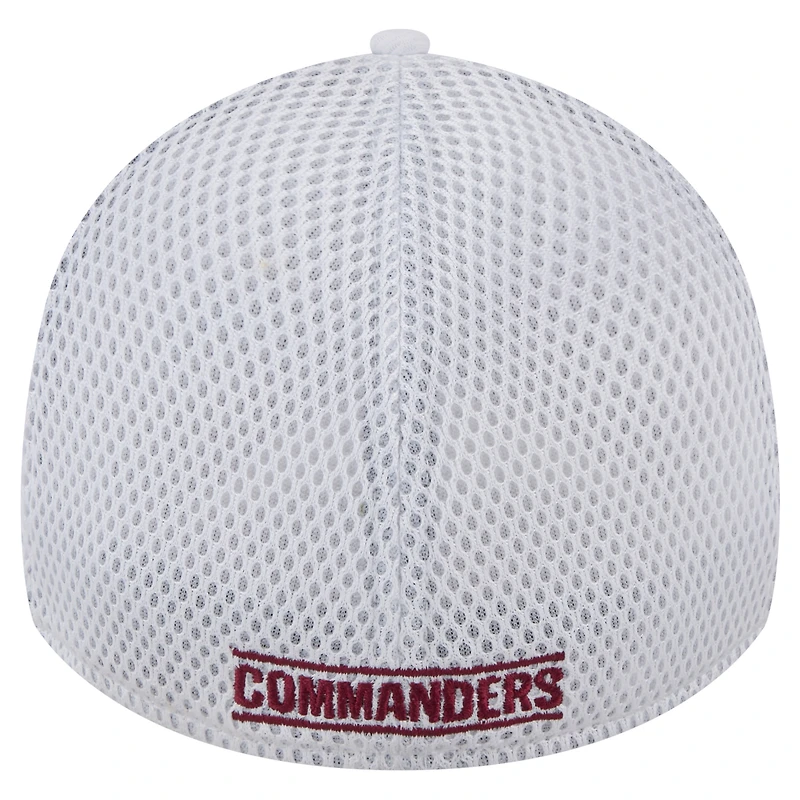 Casquette flexible blanche Washington Commanders Breakers 39THIRTY New Era pour hommes