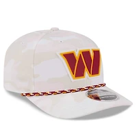 Men's New Era  White Washington Commanders Camo Rope 9SEVENTY Adjustable Hat