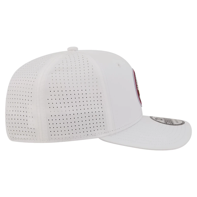 Casquette ajustable New Era COOLERA 9SEVENTY blanche Washington Commanders pour homme