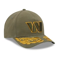 Men's New Era x Alpha Industries  Olive Washington Commanders A-Frame 9FORTY Adjustable Hat