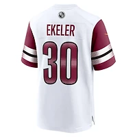 Maillot de match Nike Austin Ekeler pour hommes, blanc, Washington Commanders