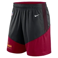 Men's Nike Black/Burgundy Washington Commanders Primary Lockup Performance - Shorts
