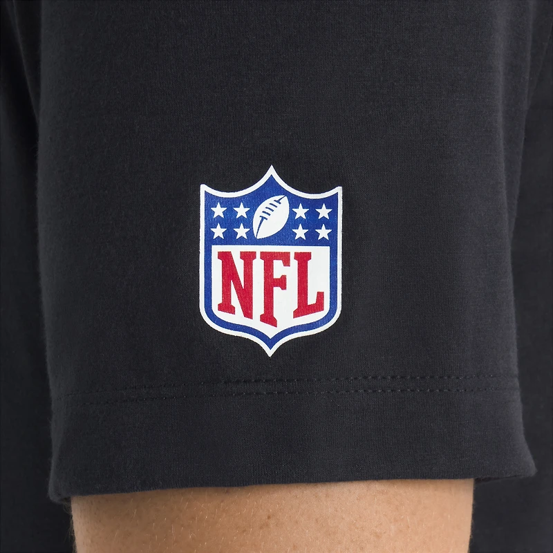 T-shirt Nike noir Washington Commanders 2025 NFL Crucial Catch Tri-Blend Dri-FIT pour homme