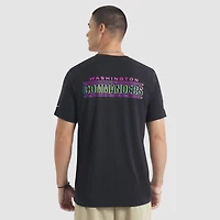 T-shirt Nike noir Washington Commanders 2025 NFL Crucial Catch Tri-Blend Dri-FIT pour homme
