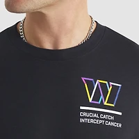 T-shirt Nike noir Washington Commanders 2025 NFL Crucial Catch Tri-Blend Dri-FIT pour homme