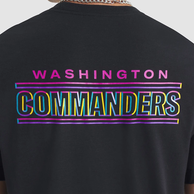 T-shirt Nike noir Washington Commanders 2025 NFL Crucial Catch Tri-Blend Dri-FIT pour homme