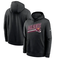Sweat à capuche en polaire Nike Washington Commanders Club pour homme, noir