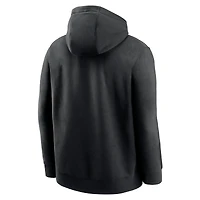 Sweat à capuche en polaire Nike Washington Commanders Club pour homme, noir