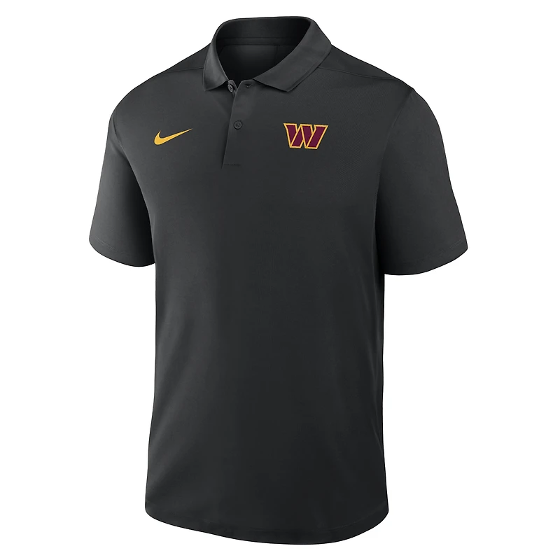 Men's Nike Black Washington Commanders Dri-FIT Victory Polo