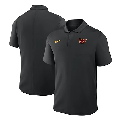 Men's Nike Black Washington Commanders Dri-FIT Victory Polo