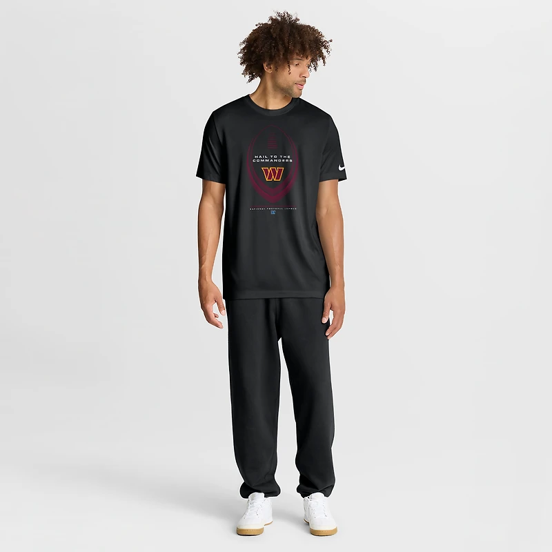 T-shirt Nike Dri-FIT Legend Icon des Washington Commanders, couleur bordeaux, pour homme