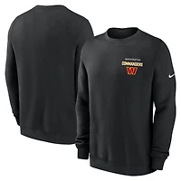 Sweat-shirt en molleton Nike noir Washington Commanders Primetime Club pour homme