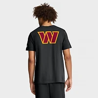 Men's Nike Black Washington Commanders Rewind Front and Back Hit Essential T-Shirt