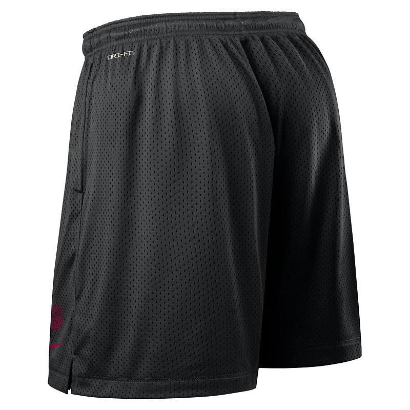 Men's Nike Black Washington Commanders Sideline Reversible Dri-FIT Shorts