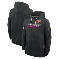 Sweat à capuche Nike Dri-FIT bordeaux Washington Commanders Sideline Standard Issue pour homme