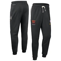 Pantalon Nike Washington Commanders Sideline Standard Issue Dri-FIT Taper noir pour homme