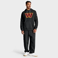 Sweat à capuche Nike noir Washington Commanders Sideline Standard Issue Initial Domicile Dri-FIT pour homme